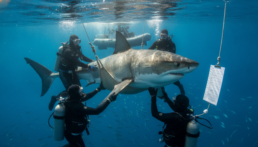 Great White Shark Release Protocol (Checklist)