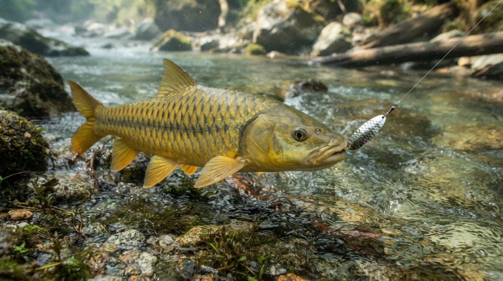 Mahseer Spoon & Inline Hook Guide (Conversion Chart)